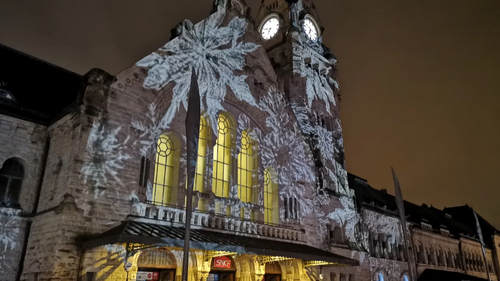 La Gare de Metz passe en mode Noël